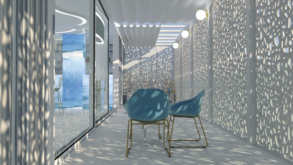 Diseño de terraza mediterránea