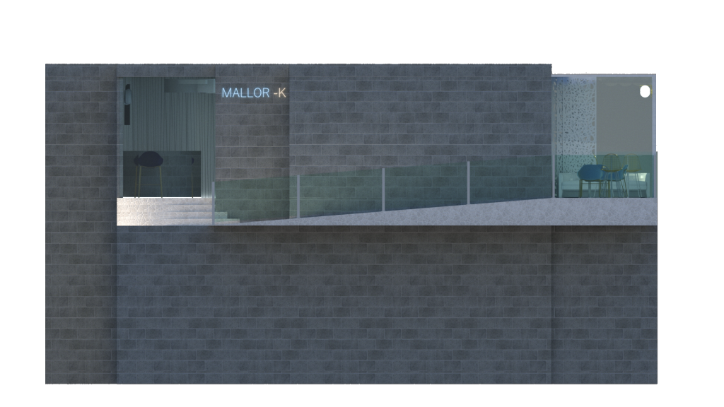 Diseño de interiores en hostelería de restaurante mediterráneo