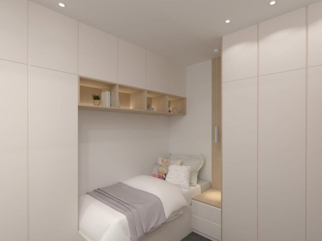 Diseño de interiores de vivienda unifamiliar 