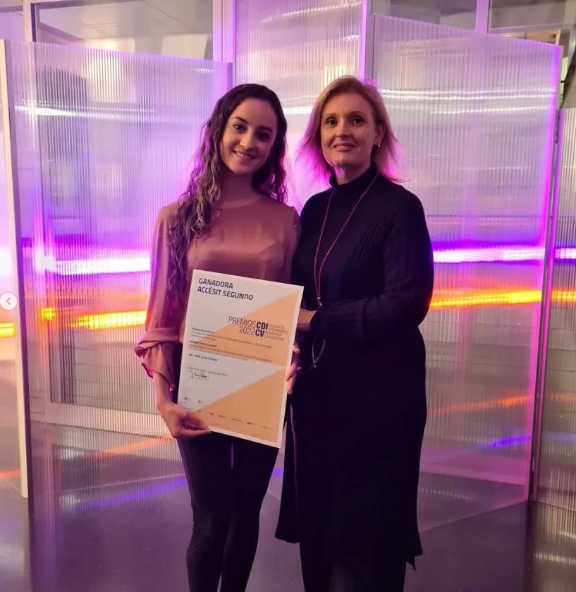 Premios CDICV premiada Mireia Estruch 