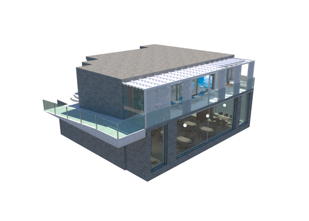 Diseño de interiores en hostelería de restaurante mediterráneo